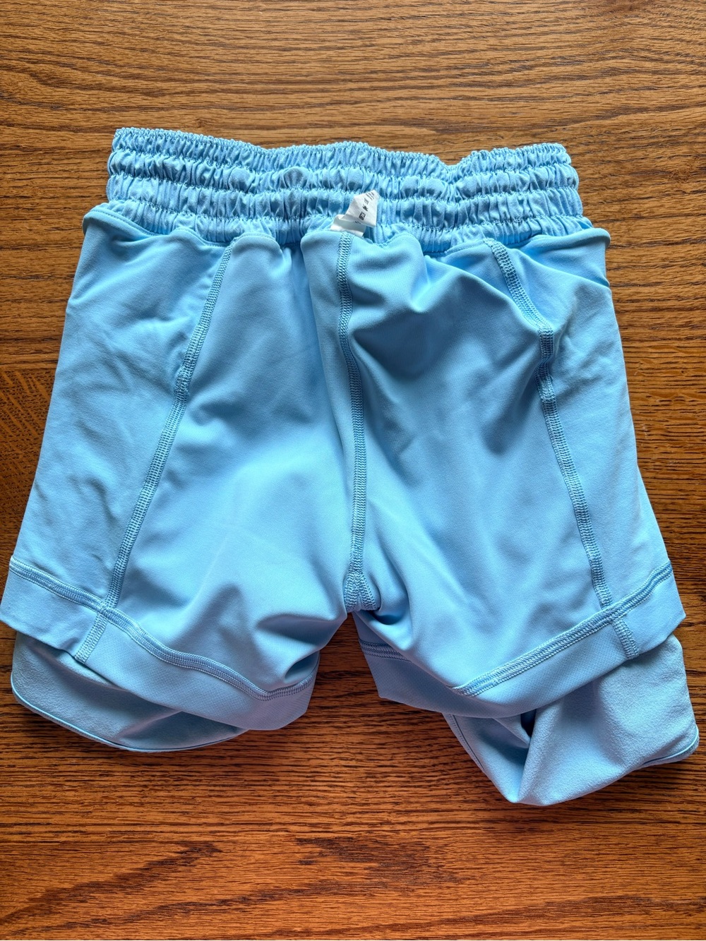 Lululemon Light Blue Women's Hotty Hot skort- size 0 - Picture 10 of 16
